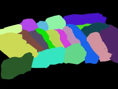 Forgetful forest - stone bridge 34 3D model