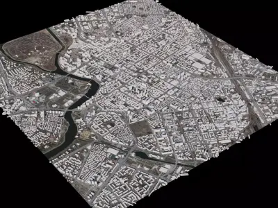 Nur Sultan - Kazakhstan 3D model