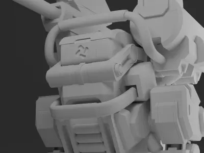 robot pesado 3D model