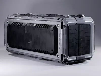 Sci-Fi Cargo Containers 3D model