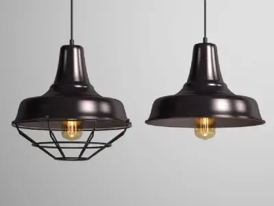 Hanging Lamp 3 IN 1 LOFT HOUSE P-90 P-94 P-93 3D model