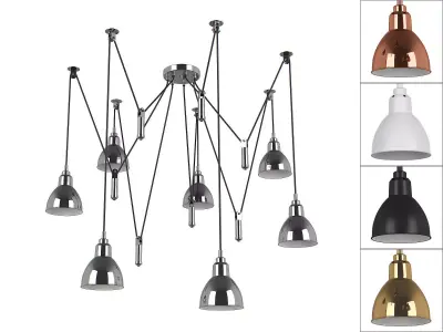 76107x Acrobata Lightstar Pendant Lamp 3D model