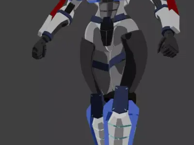 deltas muscle 3D model