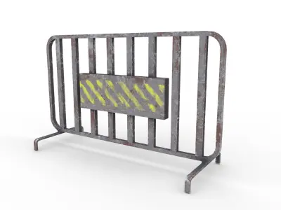 Traffic sign - PBR Low-poly 3D model