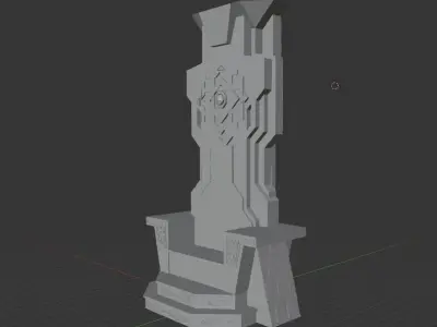 Throne of Thror 3D print model
