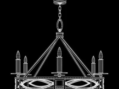 Fine Art Lamps Cienfuegos 887640 3D model