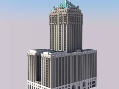 Helmsley Building 3D print model