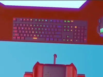 Gaming Room Free 3D model