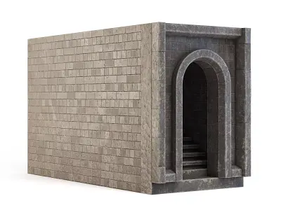 Dungeon Stair Entrance 3D model