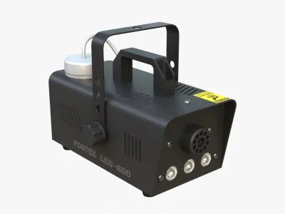 Smoke Machine Low-poly 3D model