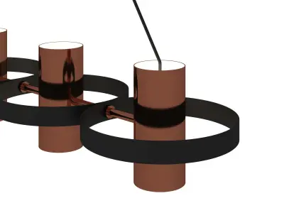 Chandelier lamp 3D model purchase