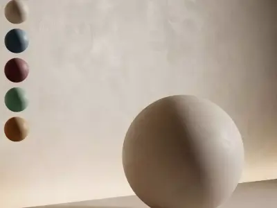 Seamless Decorative Plaster 41 Texture