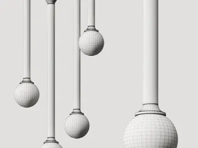 Lampatron Bast Pendant Lamp 3D model
