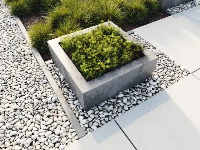 Entry group 3D model