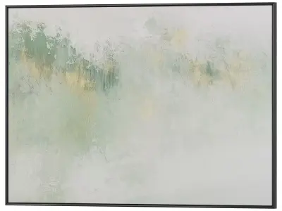 Set of 3 Abstract Paintings in Frames 3D model 141