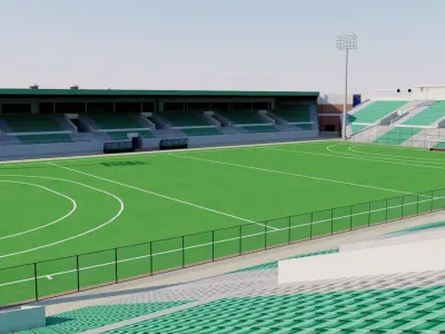 Major Dhyan Chand National Stadium - India 3D model