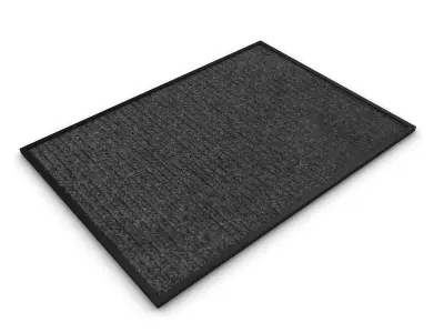 DOORMAT entrance mat with frame 3D model
