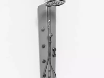 Bathroom Accessory   Shower Panel 3D model