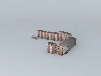 Riga killing 24 street Free 3D model