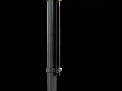 Stop Sign Low-poly 3D model