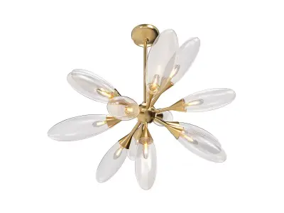 Cordoba Chandelier 39 Inch Ceiling Light 3D model