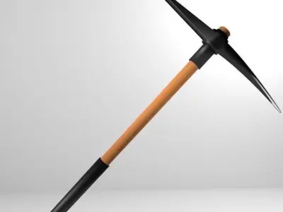 Civil Tool - Pick-axe 3D model