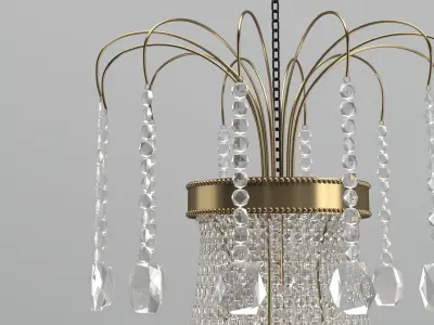 Chandelier 20 3D model