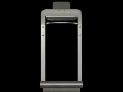 Gym Treadmill - LowPoly 3D model