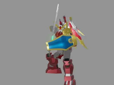 The Mecha Attacker 17 3D model