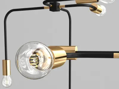 ODDER modern pendant light 3D model