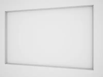 Simple Door Free low-poly 3D model