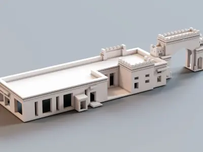 historical buildings 3d printing bundle  3D print model