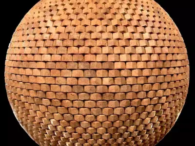 Lattice Brick-04-PBR Material-2K-4K Texture