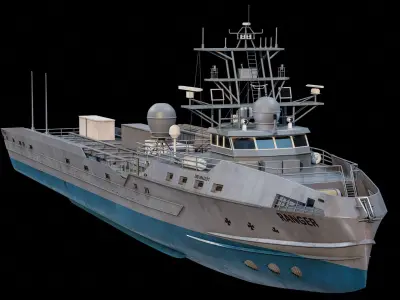  US Navy Robo-Ship Ranger Military Vessel PBR 