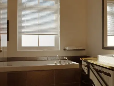 Bathroom 01 3D model