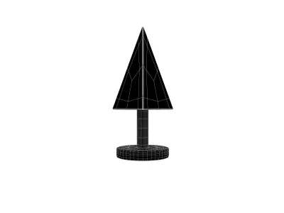 Cartoon Tree v24 002 Low-poly 3D model
