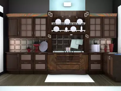 Modern Kitchen  3D model order