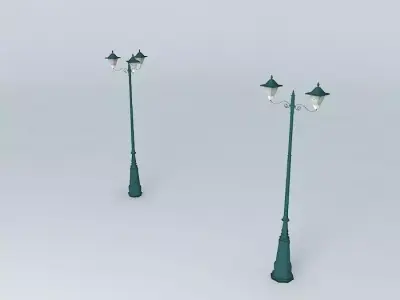 square lights1 Free 3D model