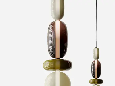 Pebbles Pendant Lighting from Bomma 3D model