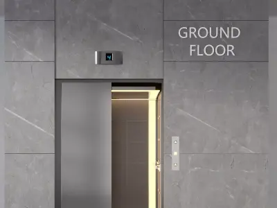 ELEVATOR NO6 A 3D model