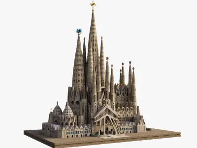 Sagrada Familia 3D model