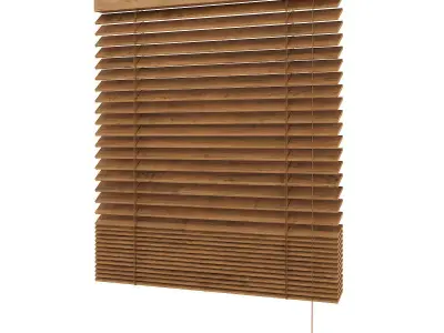 Wooden Shutters 3 3D model