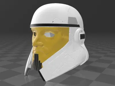 Star Wars Captain Enoch of Grand Admiral Thrawns  Helmet 3D print model