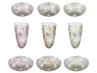 604 Murano Lightstar Lamps Collection 3D model