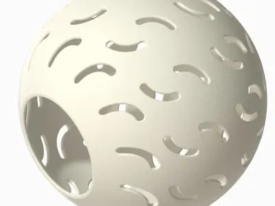 Premium Lamp Top Cover 3D print model