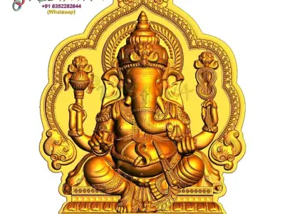 GANESHA 3D PRINTING MODEL  3D print model