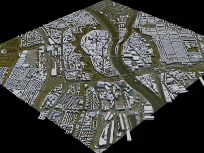 Bremen - Germany 3D model