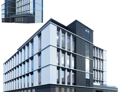 Office building 01 3D model