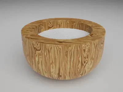 Salt cellar 3D model