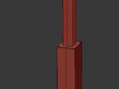 RAVELLE LINEAR CHANDELIER 3D model